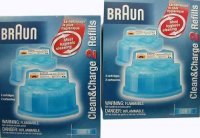 Braun CCR2 Cleaner Refill Kit (4 pack)