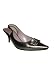 ALBERTA FERRETTI Jeweled Slingbacks in Gunmetal