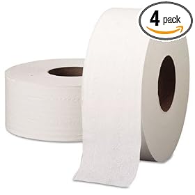 Scott(R) Jumbo Tissue Refill, 2-Ply, Pack Of 4 Rolls