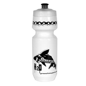 Greenfish Sports Waterbottle By Specialized, White, 24oz