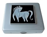 Horse Mirror Pill Box