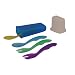 The First Years Take & Toss Toddler Flatware Travel Set, Colors May Vary