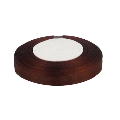 OurWarm Brown 3/8″ (9mm) Sheer Organza Ribbon for Birthday Party/Craft/Wedding Favors Scrapbooking Decor 50yard(150FT)