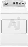 Tools & Hardware : Whirlpool WGD5700VW 29' Gas Dryer with 7.0 cu. ft. Capacity, 14 Dry Cycles, 5 Temperature Options, AccuDry Sensor, Wrinkle Shield Option Plus, Timed Dry, Quiet Dry Plus Noise Reduction and Wide-Opening Hamper Door: White