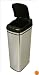 Touch-Free Stainless Steel 13-Gallon Trash Can
