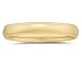 4 mm Milgrain Edge Comfort-Fit Men's Wedding Band in 14k Yellow Gold