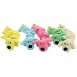 Multi Pet Bungee Loofa Dog Mini 8 in Plush Dog Toy Assorted Colors