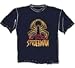 Search : Spider-Man Sneak Attack Print Boy's Black T-Shirt