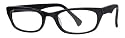 The Geek Men's Optical Reading Glasses with Deluxe FREE Case by Scojo -- Black