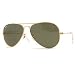 Ray-Ban Aviator RB-3025 L0205 Gold / Green Sunglasses Size 58