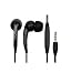 Sony Ericsson 3.5mm Stereo Headset with On/Off Button for Xperia PLAY, Arc, X10 and Other Mobile Devices - Black - Bulk Packaging