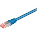 5m CAT 6 Netzwerkkabel; 2xRJ45 St.; PIMF + geflechtgeschirmt 5 m