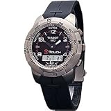 Tissot Watches- Tissot T Touch Titanium Analog Digital Multi-Function Rubber Strap Mens Watch by magazines
