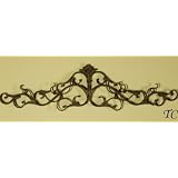 31 Wrought Iron Scroll Wall Grille Grill Tuscan Swag by TreasureCombers