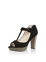 Clarks Zapatos peep toe (Negro)