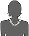 Amazon Collection White Freshwater Cultured Pearl Necklace with Sterling Silver Clasp, 17.5