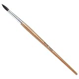 Star Nail Round Sable Nail Brush (Pack of 3)