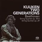Click here to buy Beethoven: String Quartet; String Quintet [Hybrid SACD] by  Ludwig van Beethoven, Marleen Thiers, Sara Kuijken, Sigiswald Kuijken, and Veronica Kuijken .