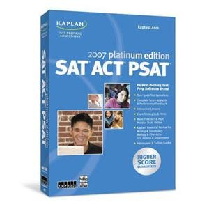 Software: Kaplan SAT/ACT/PSAT Platinum