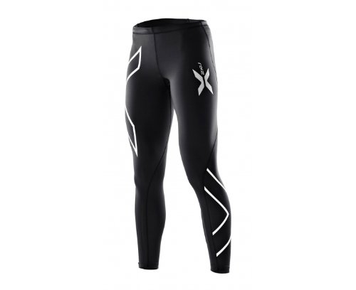 2XU PWX Xform Ladies Compression Tights, Black/Black, XXL