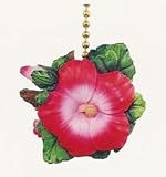 TiKi Tropical Hibiscus Flower DeCoR Fan Light Pull