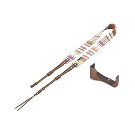 Sony Body Case & Shoulder Strap Set for NEX-F3 | LCS-EBS3/T Brown