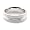 14k white gold wedding bands 6mm fancy, 5