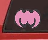 BATGIRL - 6.5"PINK Vinyl STICKER / DECAL