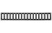 Ergo Grip Ladder LowPro Rail Covers 18-Slot 3 Pack 4373-3PK-BK