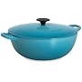 Le Creuset 4 1/4 Quart Soup Pot with Cover, Caribbean