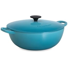 Le Creuset 4 1/4 Quart Soup Pot with Cover, Caribbean