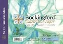 One Bockingford watercolour pad, 12 sheets per/pad, 12"x9"