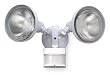 LumaPro 2LBN6 Motion Light, 240 Deg.Viewing Angle, White
