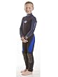 Bare 7/6mm Junior Velocity Wetsuit: Cold water Kids Fullsuit for Surfing or Scuba