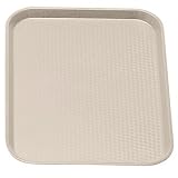 Light Peach Cambro 1216FF 12 x 16 Customizable Fast Food Tray 24/CS