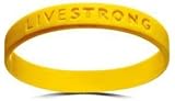 Official Live Strong Lance Armstrong Yellow Cancer LiveSTRONG Rubber Wristband Bracelet YOUTH size