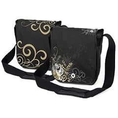 Zipitbag Easy Street Flower Gold Schultertasche