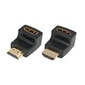 2x SunshineTronic HDMI Winkeladapter| 90�, 270� | Kupplung auf Stecker
