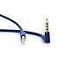 Replacement Audio Cable Cord w/ In-line Remote & Microphone for Beats by Dr Dre Headphones Solo Studio Pro Detox Wireless Mixr Executive (Blue)