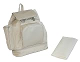 Tan Backpack Diaper Bag
