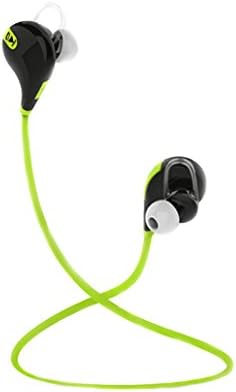 Dadoudou® Bluetooth Headset,Wireless Stereo Sweatproof Bluetooth Earbuds Headphones Headsets for running &amp; Gym/exercise with Microphone for iPhone 6 plus 5 4S and Android Devices (Black/Green)
