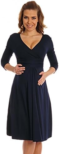 Happy Mama Women's Maternity Pregnancy Easy Breastfeeding Circle Jersey Dress 282p