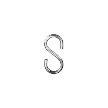 Peerless 7900835 Steel Type II "S" Hook, Zinc Plated, 8 Hook, 1.00" Length, 11 Wire Guage, 46 lbs Working Load Capacity, (Case of 1000)
