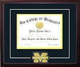 University of Michigan Spirit Diploma Frame