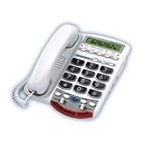 76566 Voice Carry Over Phone - White