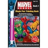 MARVEL Heroes Magic Pen Painting Book 1 by Lee Publications