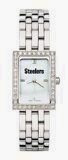 Pittsburgh Steelers Ladies Allure Watch Stainless Bracelet