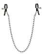 California Exotics Nipple Clamps, Silver Beaded