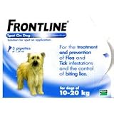 Outdoor Living : Frontline Medium Dog Spot On 6 Pack: Dogs 10 - 20 KG (NFA-VPS)