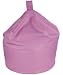 Kitchen & Housewares : Gloss Faux Pink Leather Bean Bag Fully Filled With Beans - Brand New